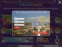 Tablet Screenshot of dholerametrocity.com